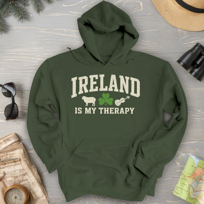 Ireland Is My Therapy Hoodie