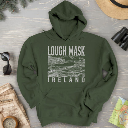 Lough Mask Ireland Sketch Hoodie
