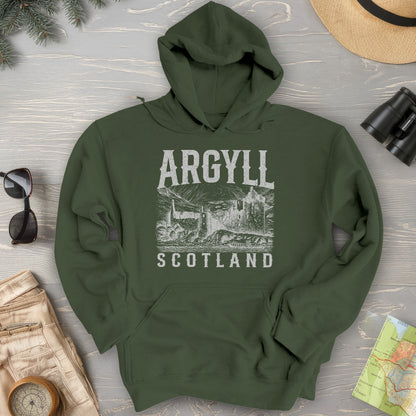 Argyll Scotland Sketch Hoodie