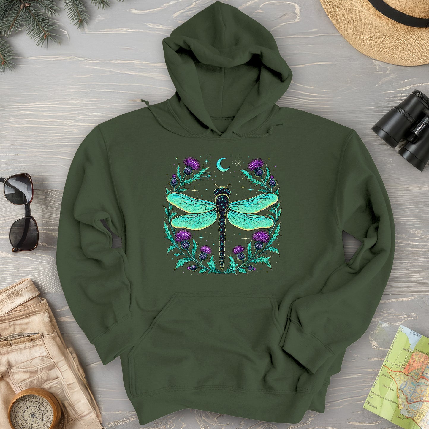 Lunar Dragonfly Hoodie