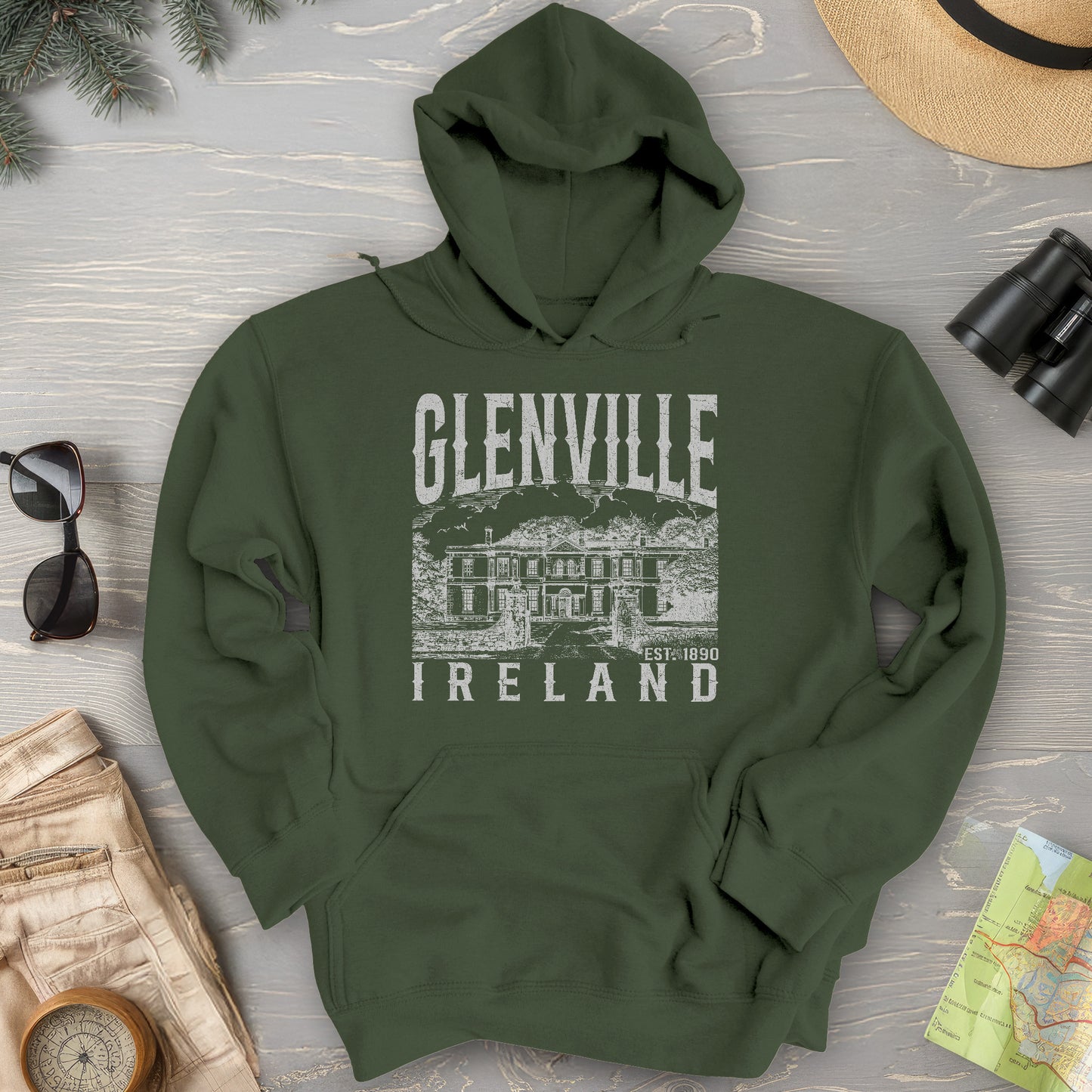 Glenville Ireland Sketch Hoodie