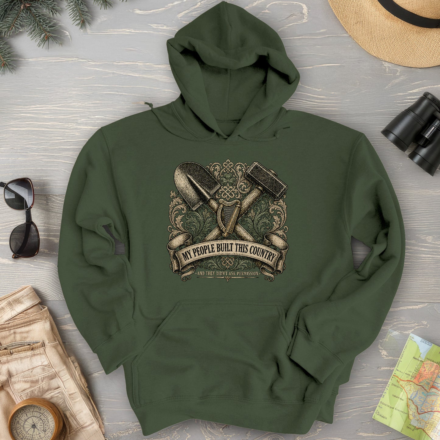 Irish Built Hoodie