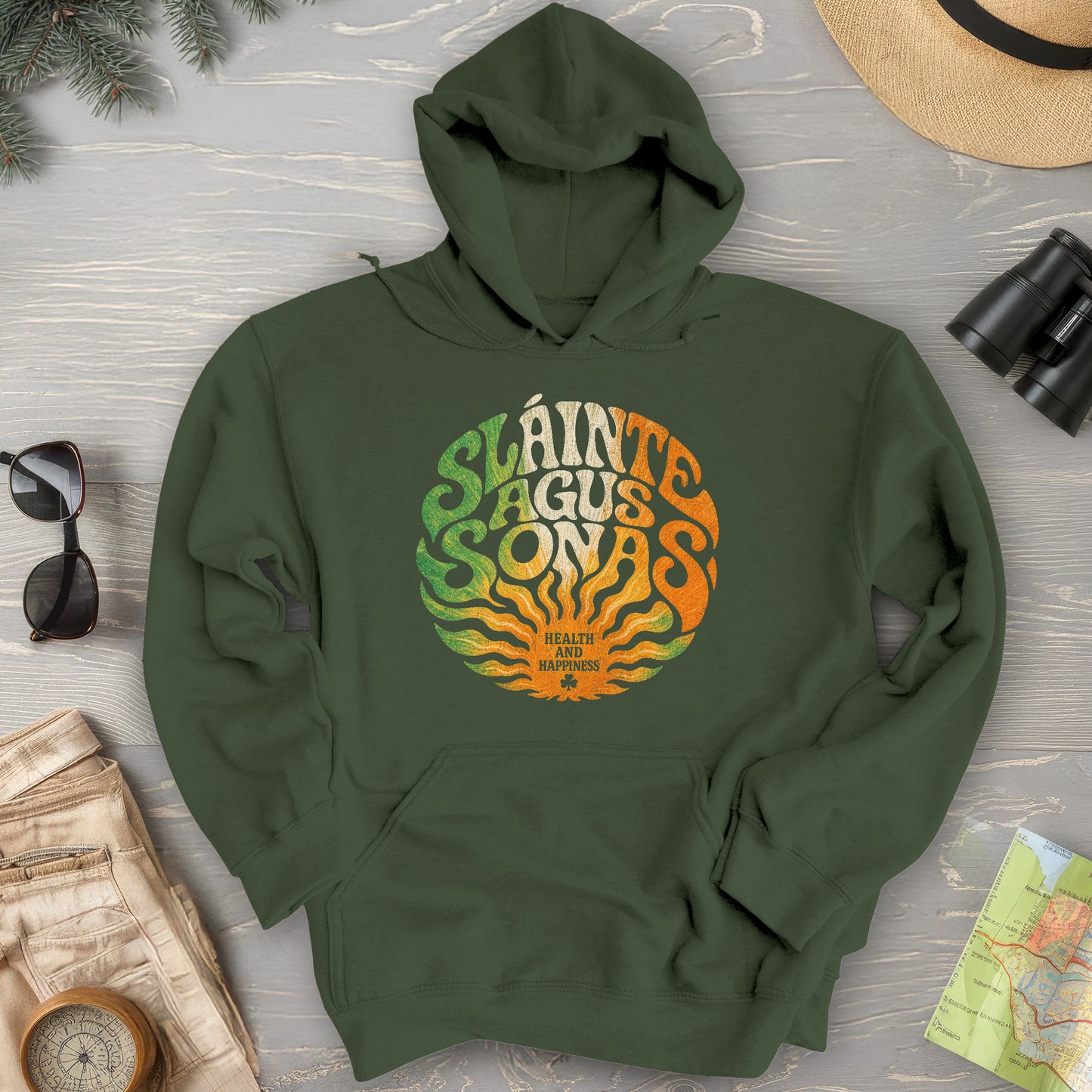 Sláinte Agus Sonas Hoodie