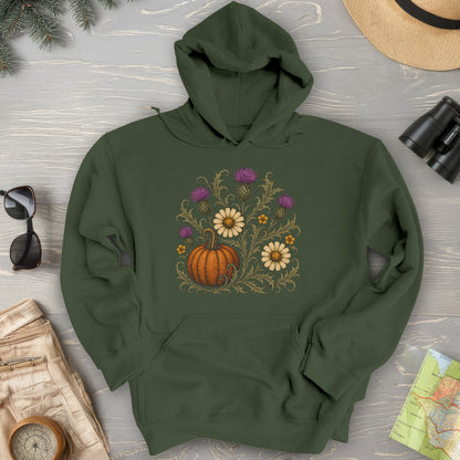 Pumpkin Thistles Hoodie