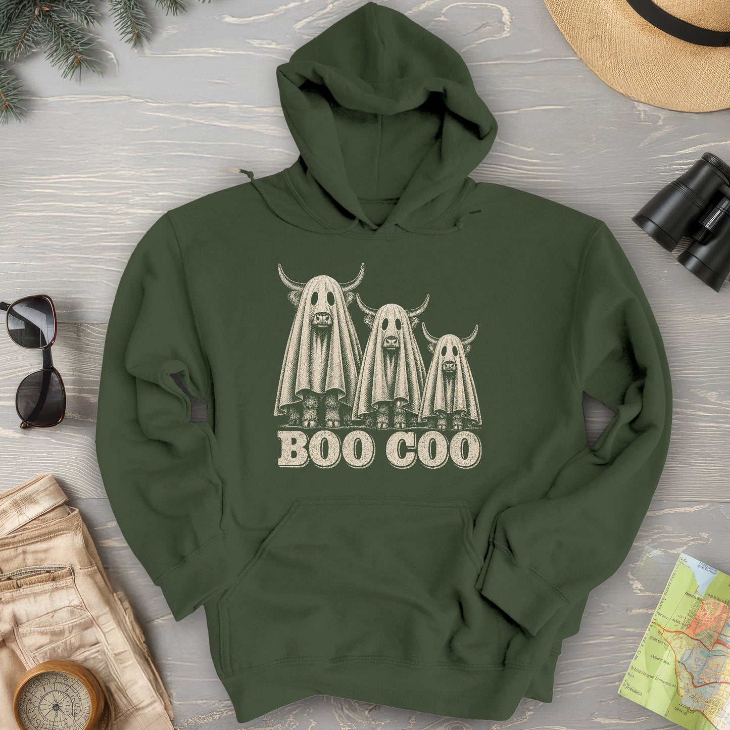 Boo Coo Trio Hoodie