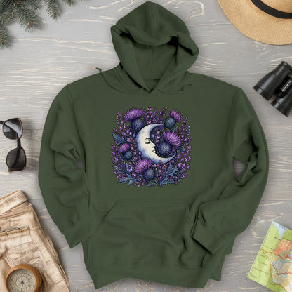 Botanical Moon Thistle Hoodie