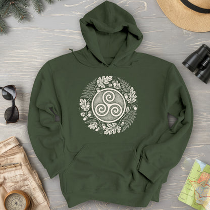 Autumn Triskele Wreath Hoodie