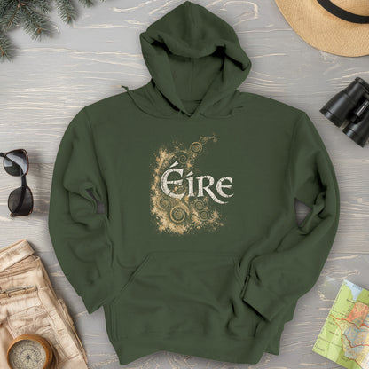 Éire Ancient Spirals Hoodie