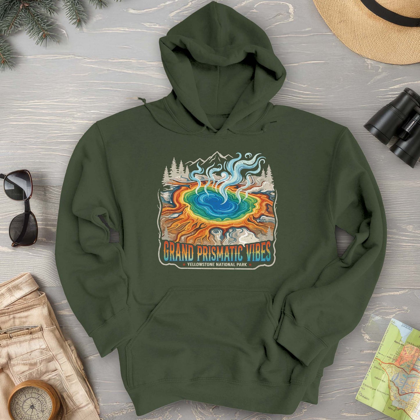 Grand Prismatic Vibes Hoodie