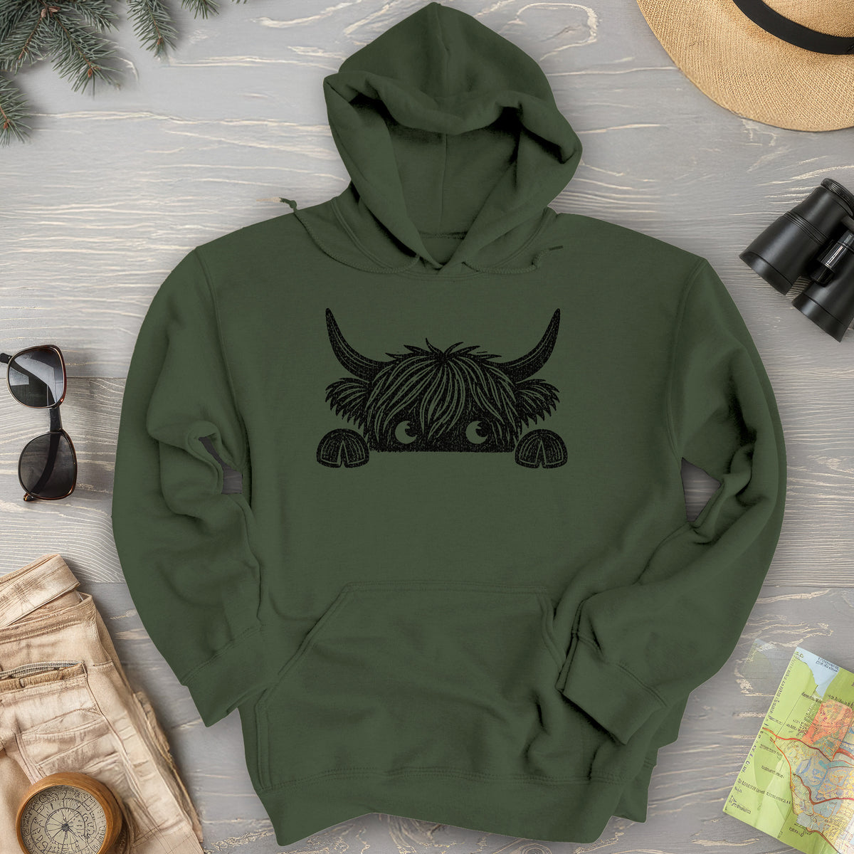 Peeking Coo Hoodie