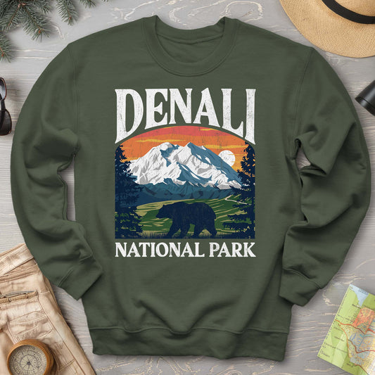 Denali National Park "Big and Bold" Crewneck Sweatshirt