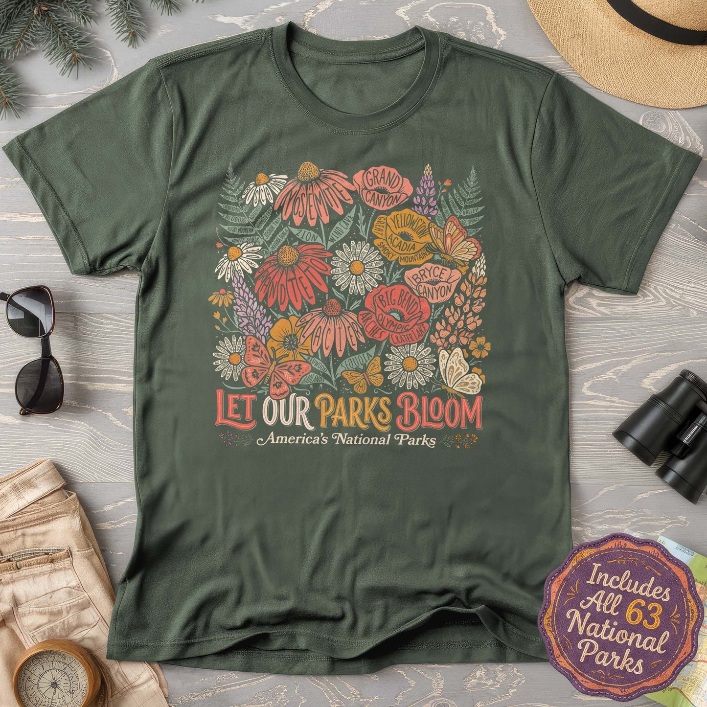 Let Our Parks Bloom T-Shirt