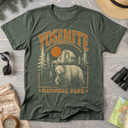 Yosemite National Park "Vintage El Capitan Bear" Comfort Colors T-shirt