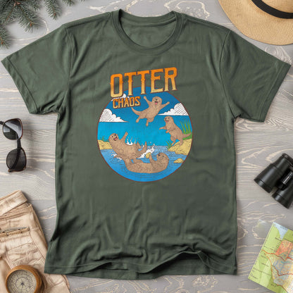 Otter Chaos Comfort Colors T-shirt