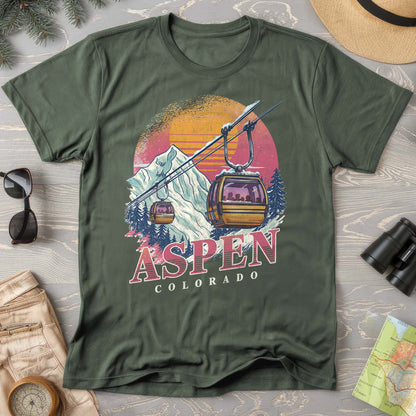 Aspen Retro Blast Comfort Colors T-shirt
