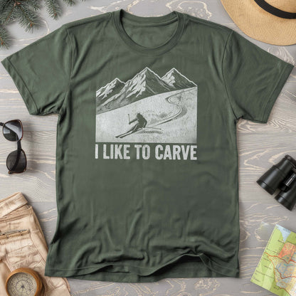 I Like To Carve Comfort Colors T-shirt
