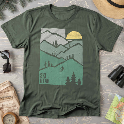 Ski Utah Mountains T-Shirt