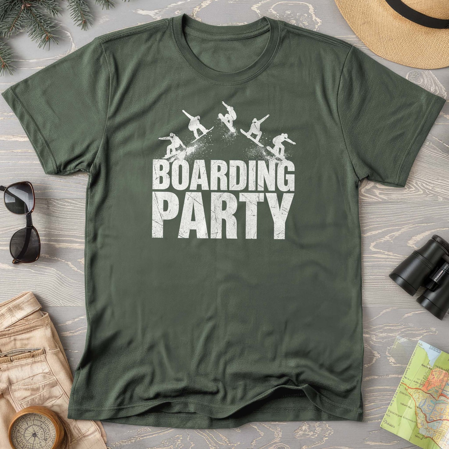 Boarding Party Comfort Colors T-shirt