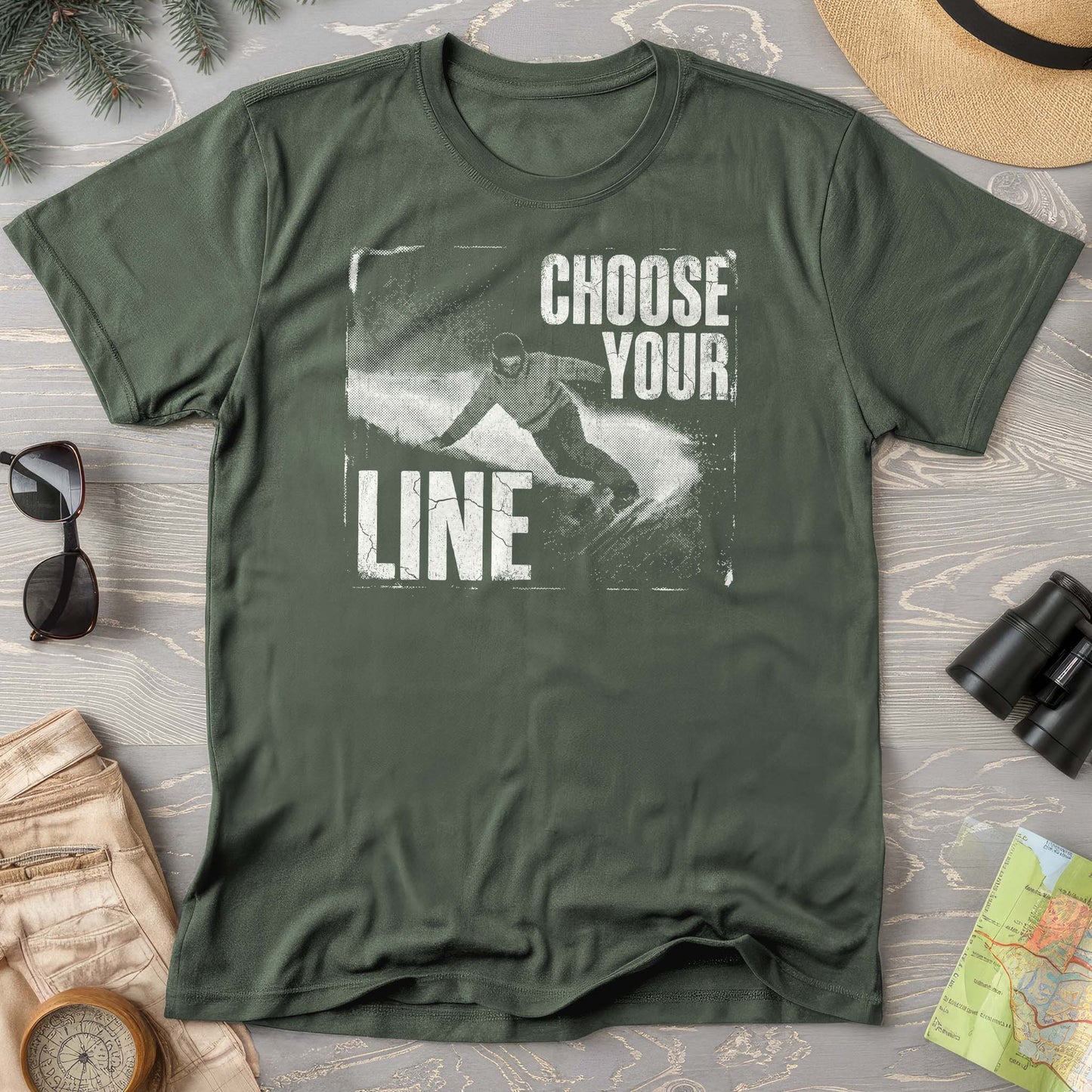 Choose Your Line Comfort Colors T-shirt
