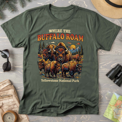 Where the Buffalo Roam T-Shirt