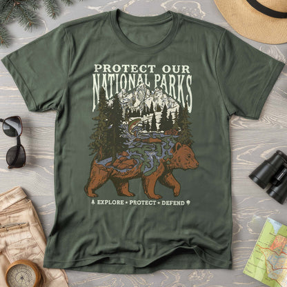 Protect Our Parks Bear T-Shirt