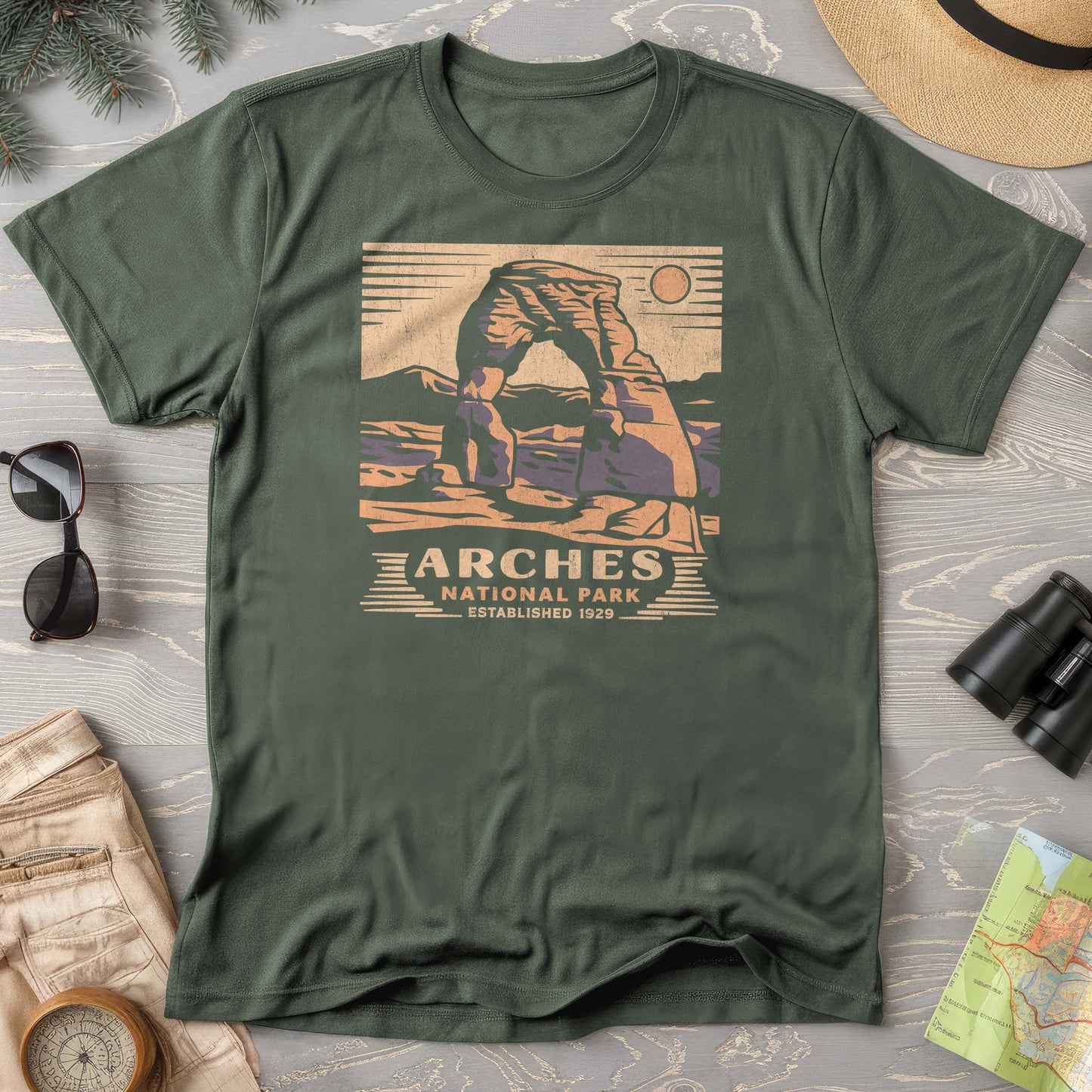 Arches Cut-Out T-Shirt