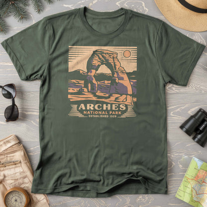 Arches Cut-Out T-Shirt
