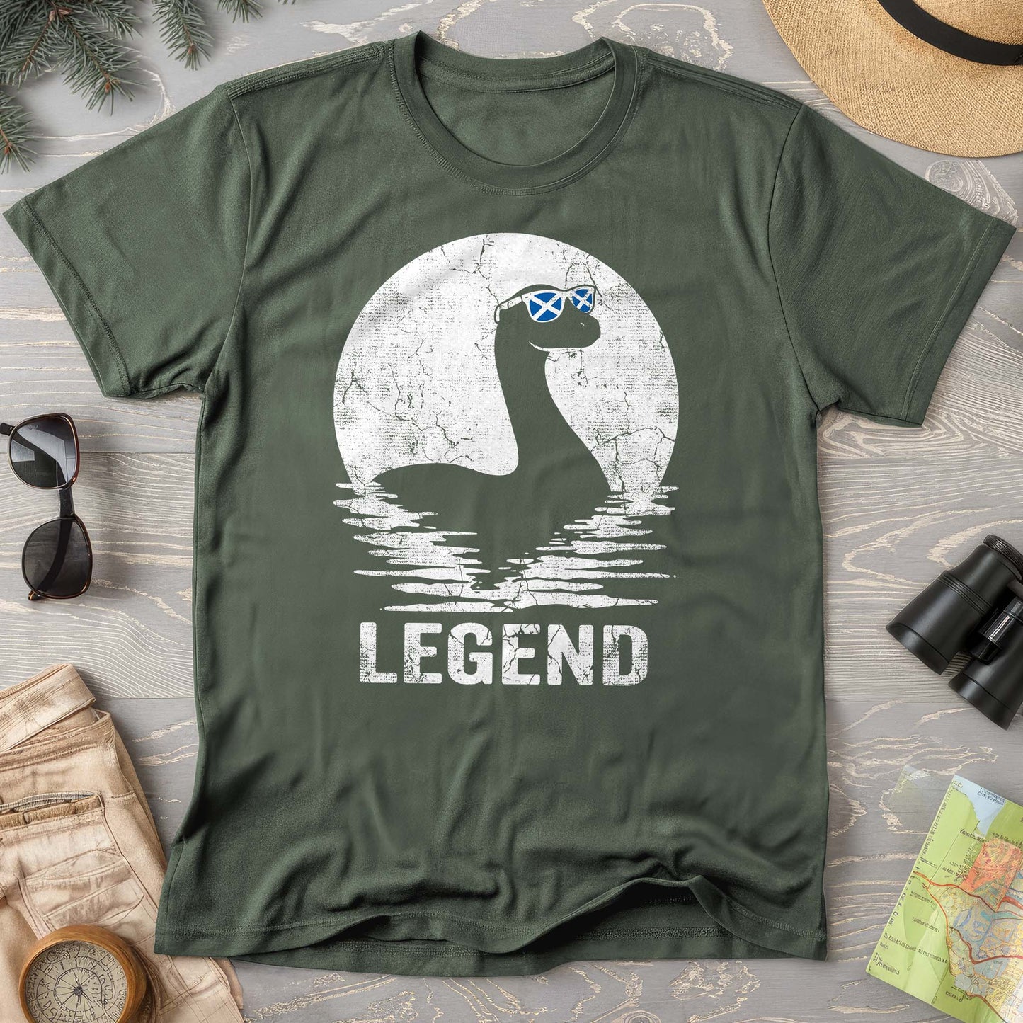 Legend Nessie Sunglasses T-Shirt