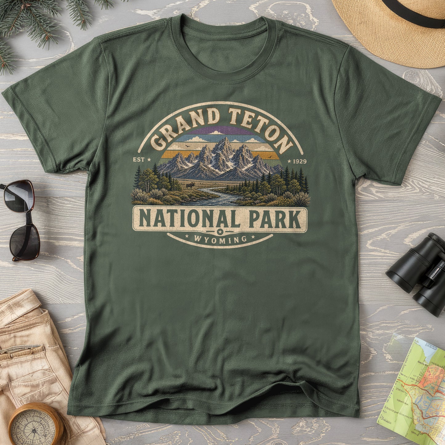 Grand Teton Medallion T-Shirt