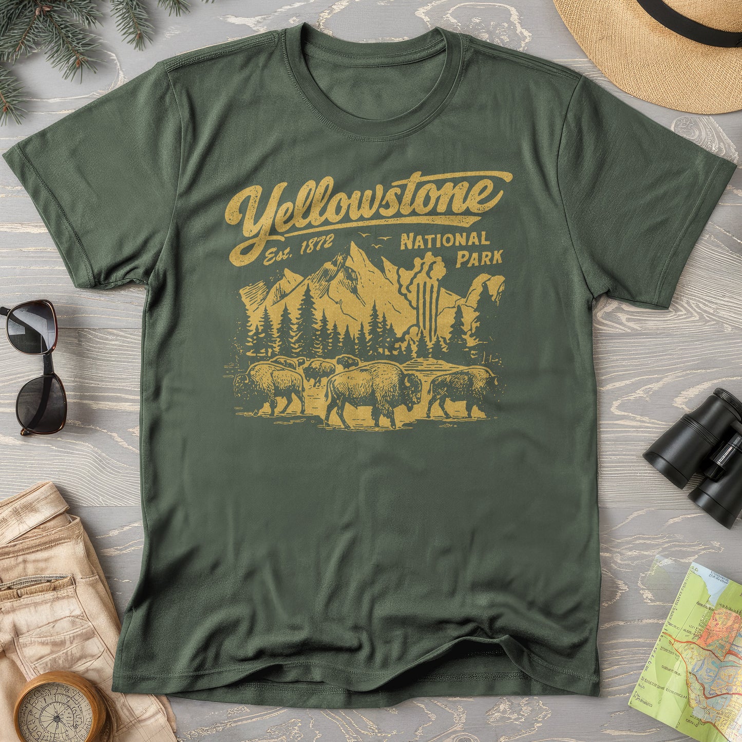 Yellowstone "Vintage Sketch" T-Shirt