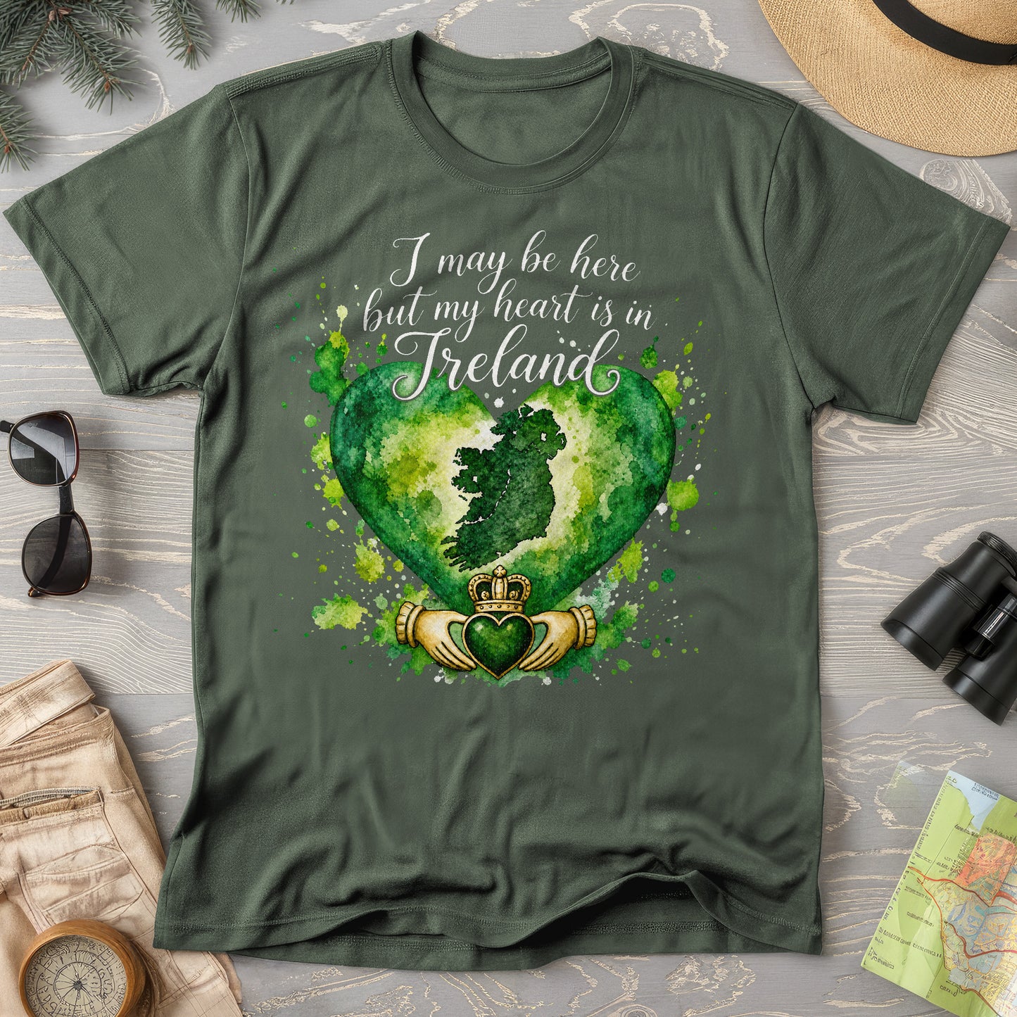 Ireland Heart T-Shirt