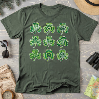 Tie-Dye Shamrocks T-Shirt