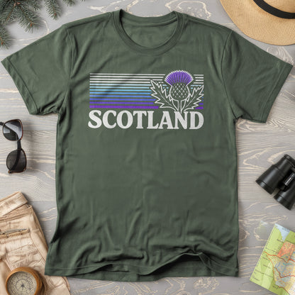 Scotland Retro Thistle T-Shirt