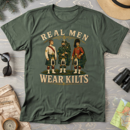 Real Men Wear Kilts T-Shirt