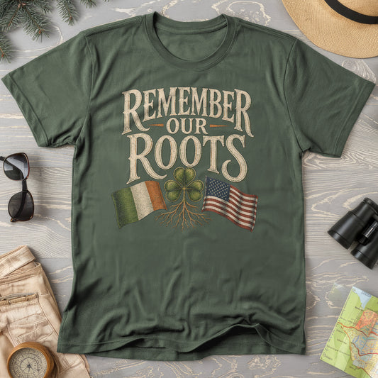 Remember Irish Roots T-Shirt