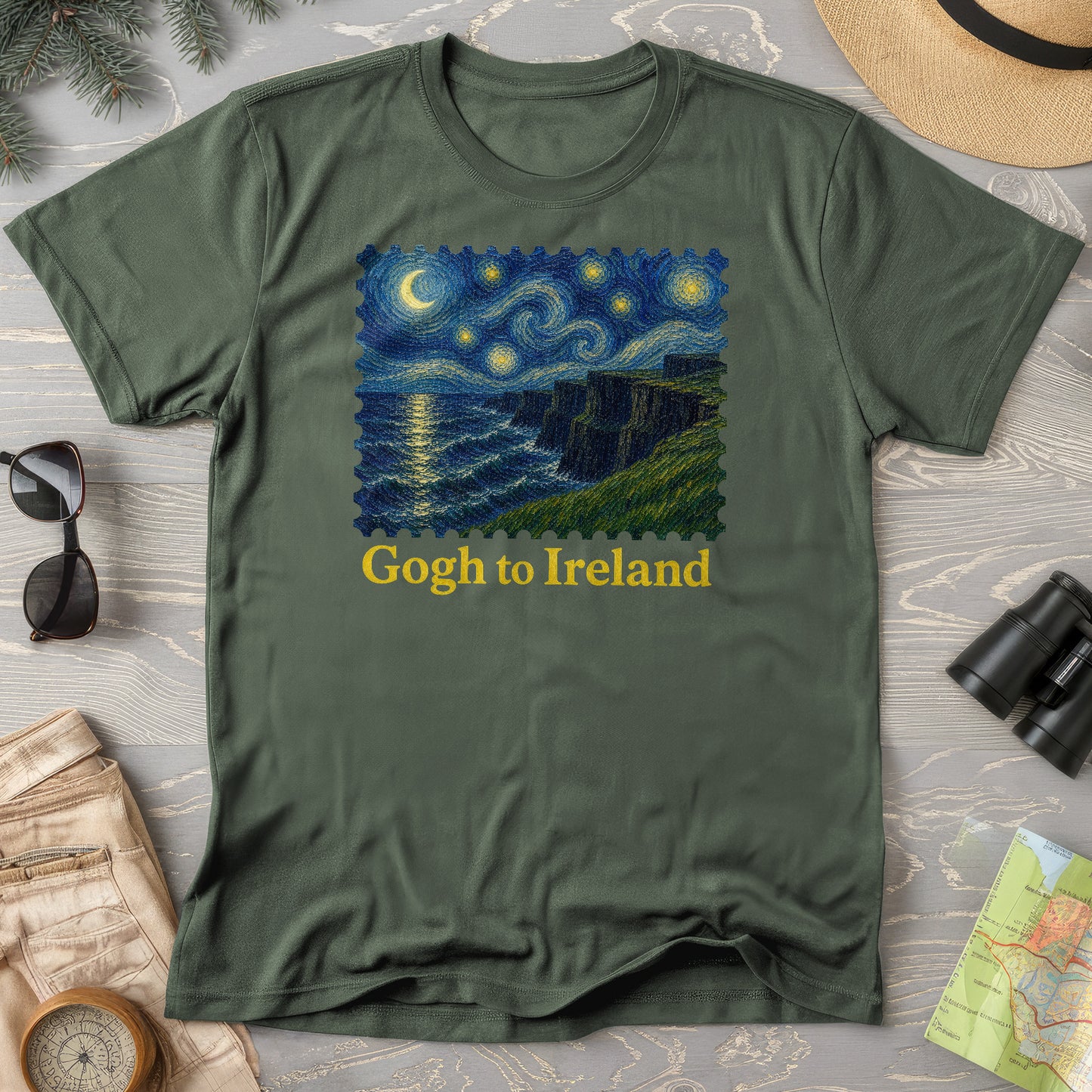Gogh To Ireland T-Shirt