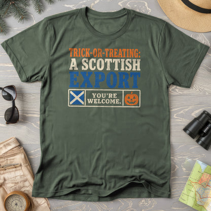 Trick Or Treat Scottish T-Shirt