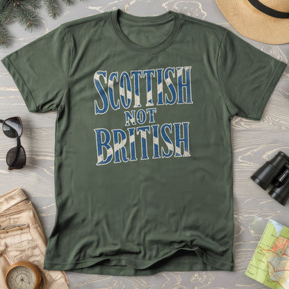 Scottish Not British T-Shirt