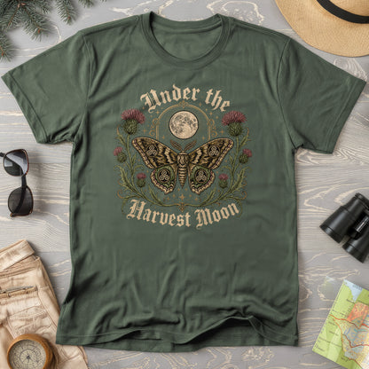 Gothic Harvest Moon Moth T-Shirt