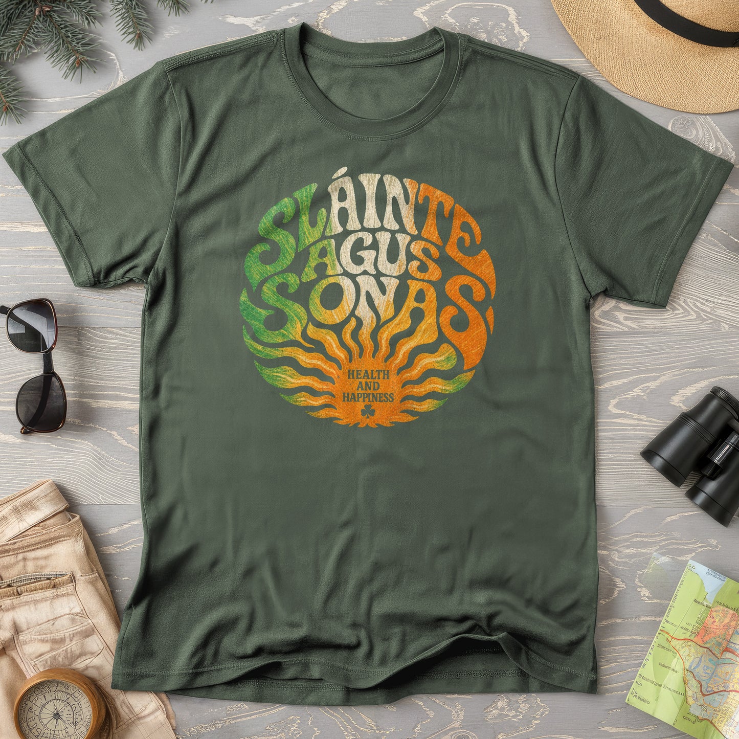 Sláinte Agus Sonas T-Shirt