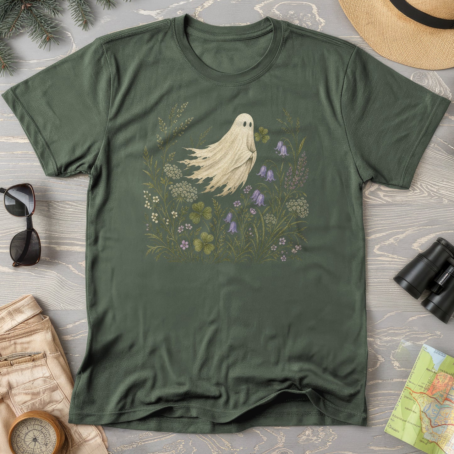 Shamrock Ghost T-Shirt