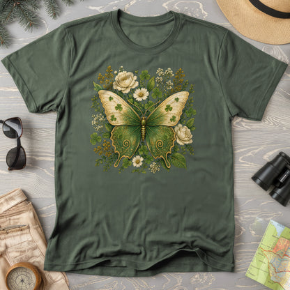 Irish Butterfly Floral T-Shirt