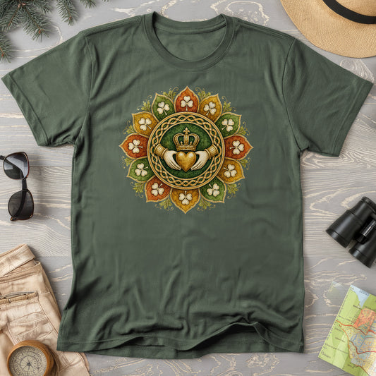 Claddagh Fall Mandala T-Shirt