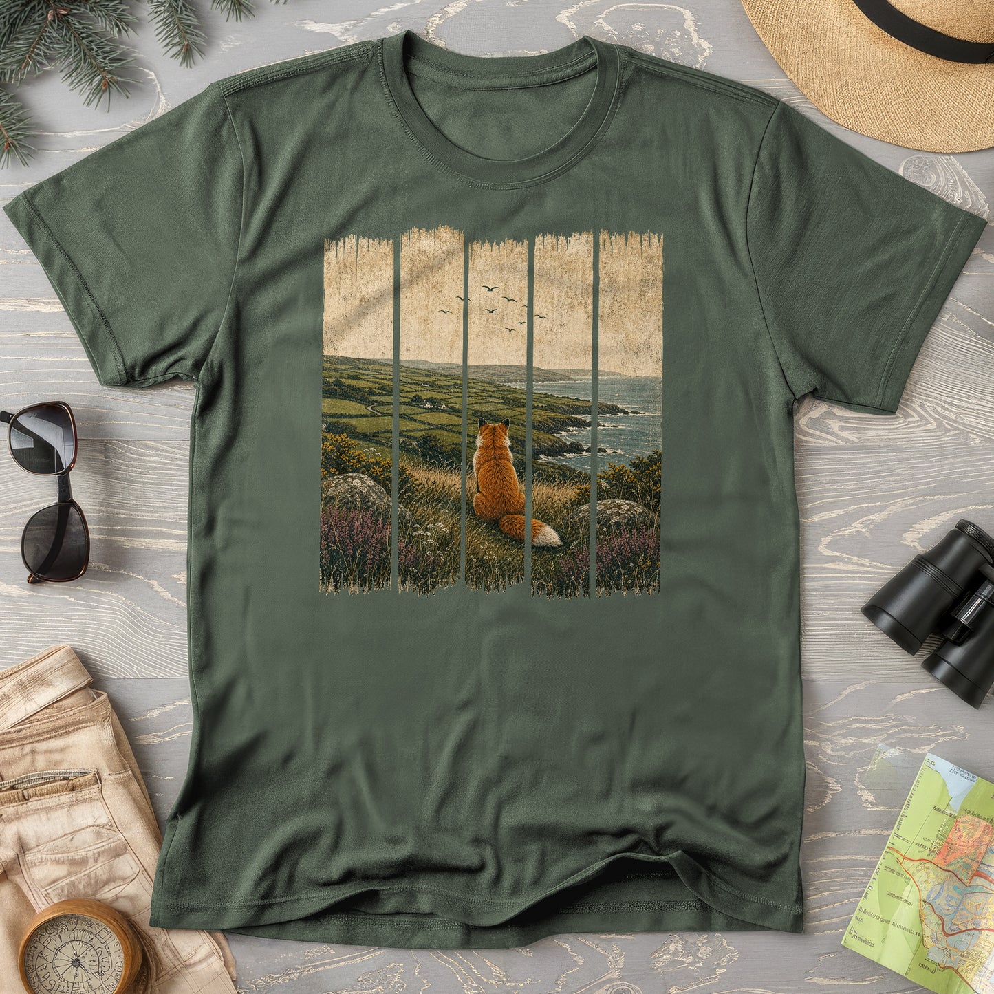 Ireland Fox Panels T-Shirt