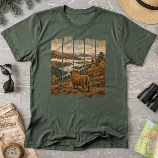 Scotland Coo Panels T-Shirt