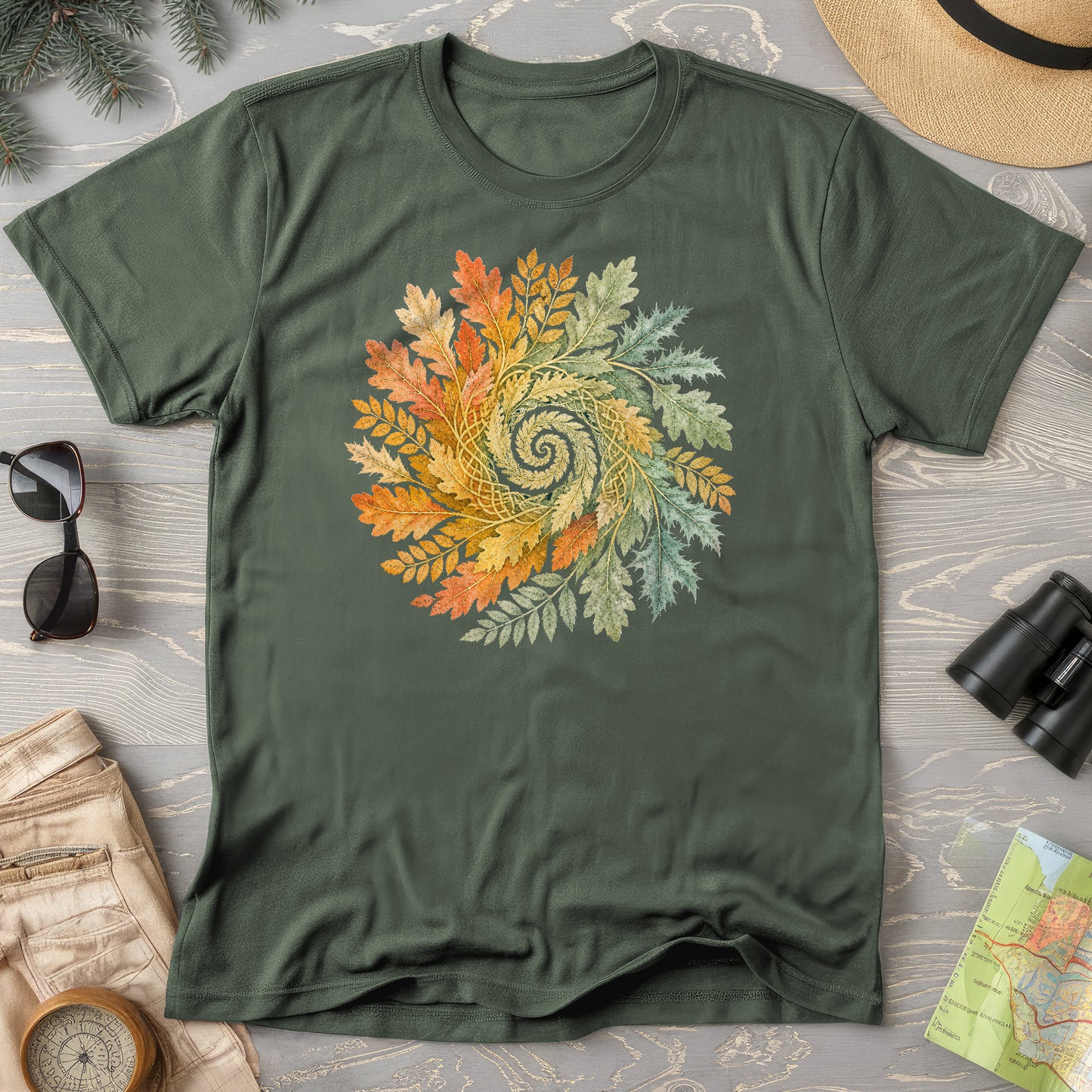 Autumn Spiral T-Shirt