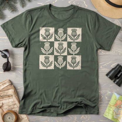 Thistle Box Pattern T-Shirt