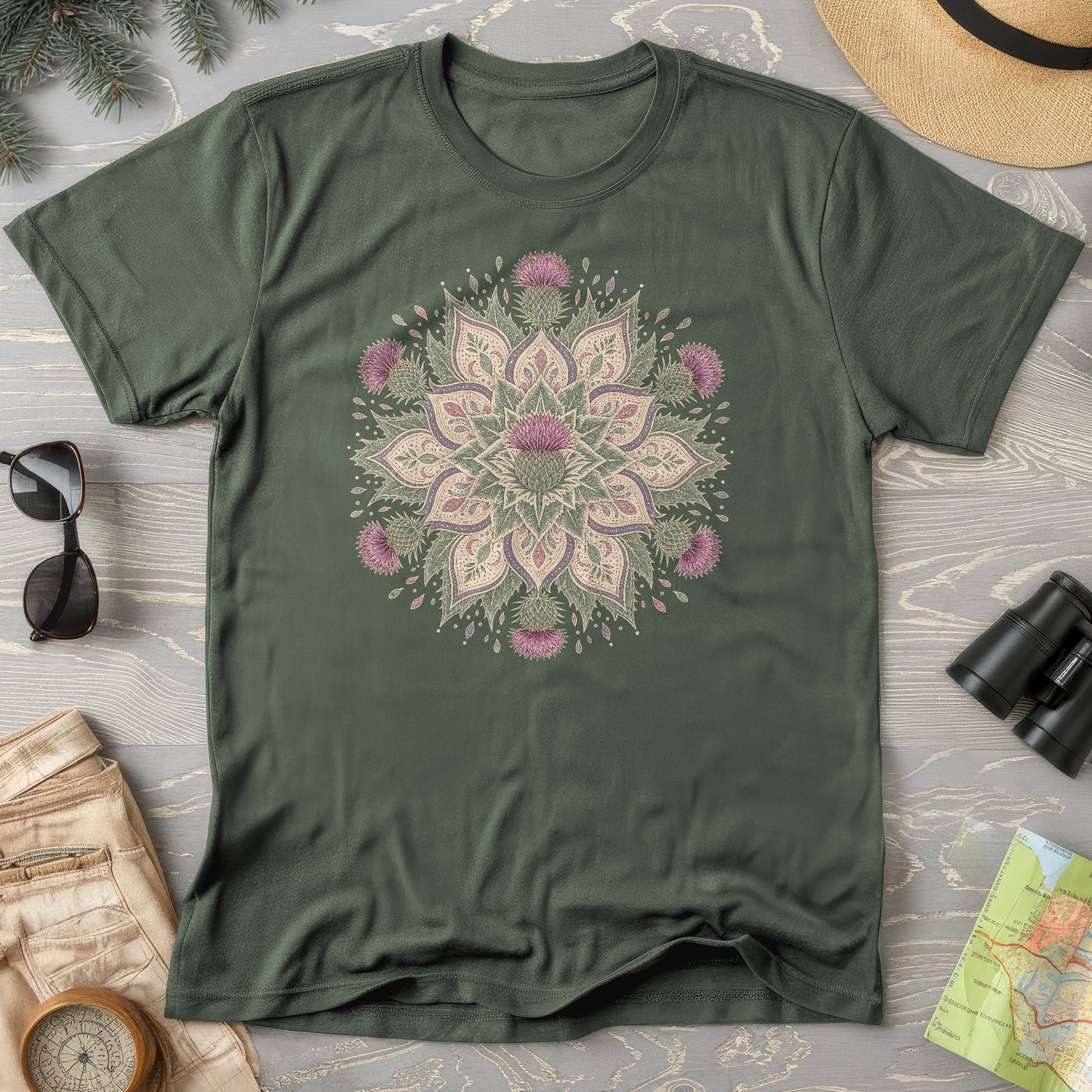 Thistle Mandala T-Shirt