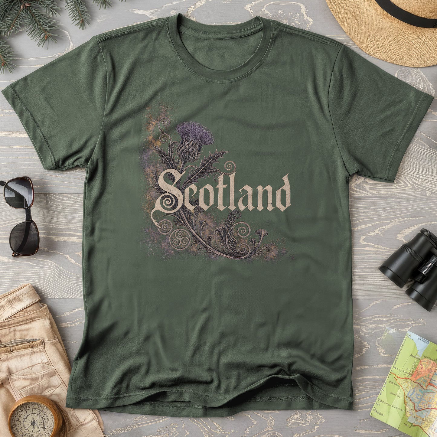 Scotland Ancient Symbols T-Shirt