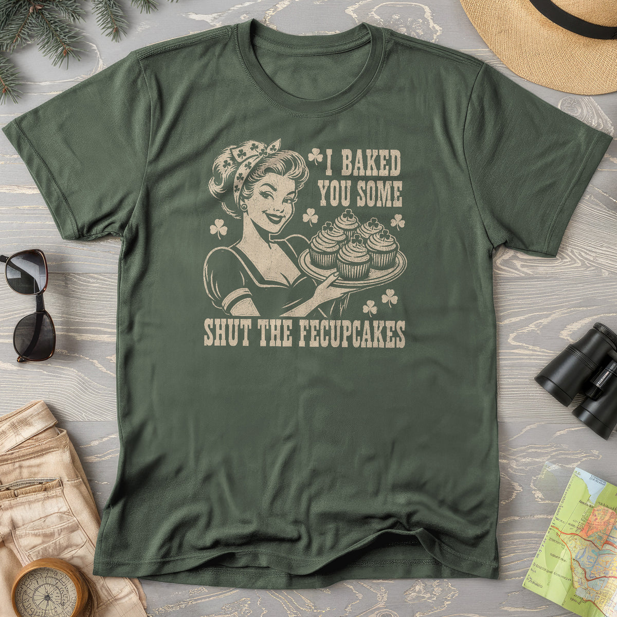 Shut The Fecupcakes T-Shirt